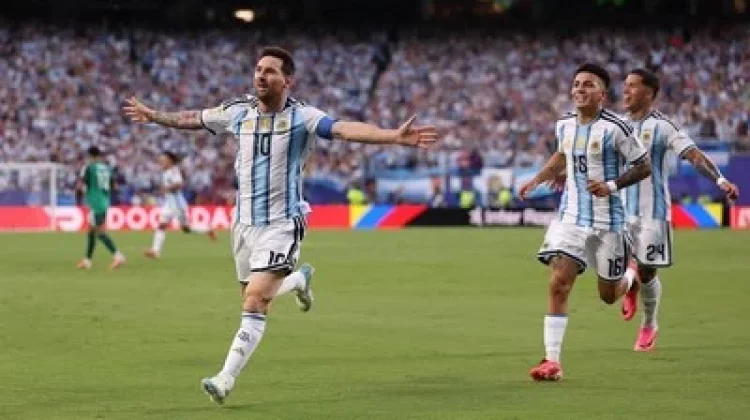Messi Cetak Hattrick Perdana di Piala Dunia 2026, Argentina Bungkam Aljazair 3-0