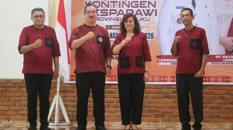 Lepas Kontingen Pesparawi, Hendrik:  Bertanding tanpa Beban, Pulang Bawa Kehormatan
