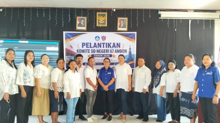 Pelantikan Komite SD Negeri 67 Ambon Periode 2026–2029 Berlangsung Khidmat