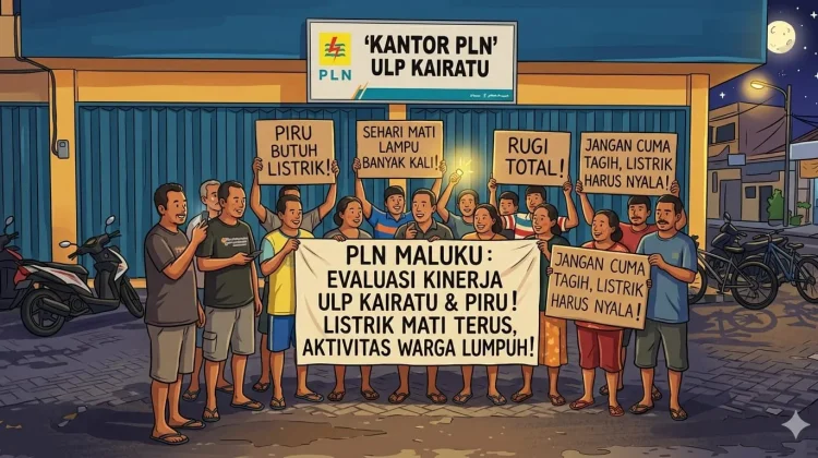 Listrik Sering Padam, Warga Desak PLN Evaluasi ULP Kairatu dan Piru