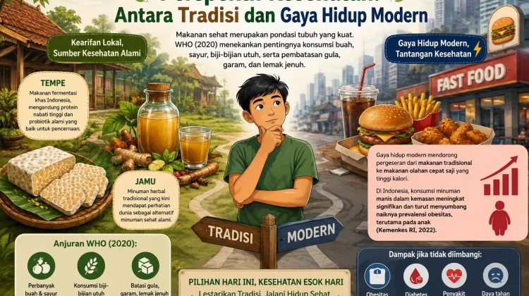 Makanan Tradisional Tetap Relevan di tengah Gaya Hidup Modern