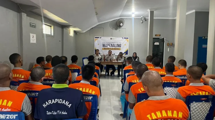 Melalui Mapenaling, Rutan Ambon Kenalkan Hak dan Kewajiban Tahanan