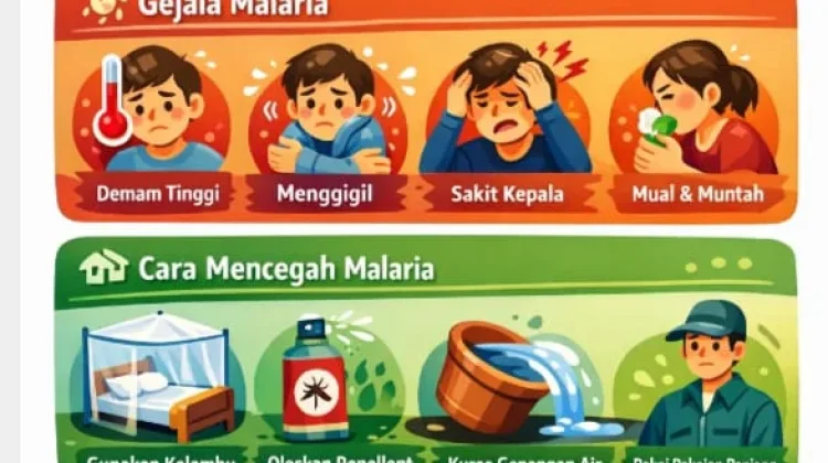 Penting Kenali Gejala Malaria agar Cepat Cegah Penularan