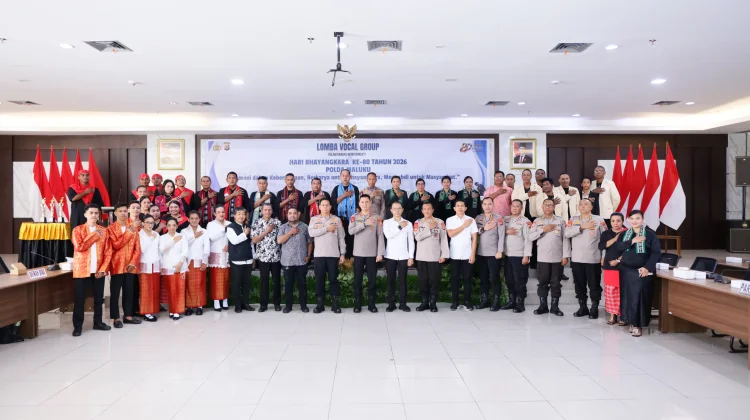 Polda Maluku Rangkul Komunitas Gereja Perkuat Persatuan Melalui Musik