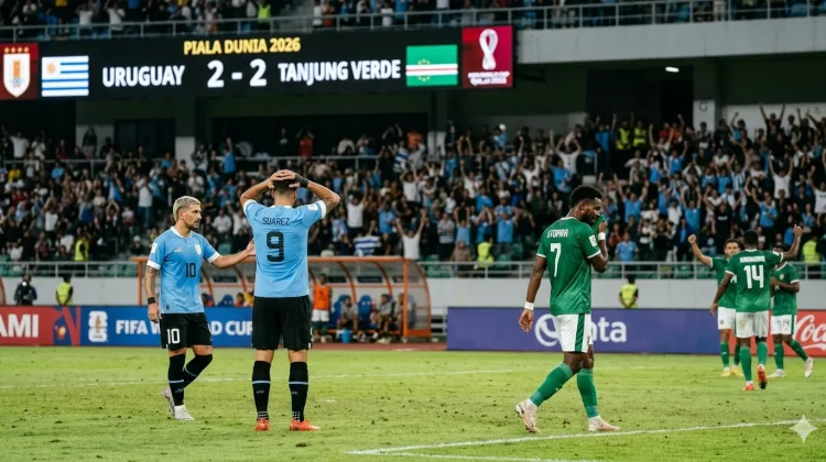 Uruguay Ditahan Imbang Tanjung Verde 2-2