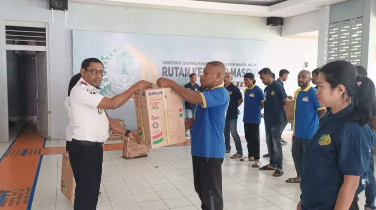 Hak Dasar Warga Binaan Rutan Masohi Diutamakan