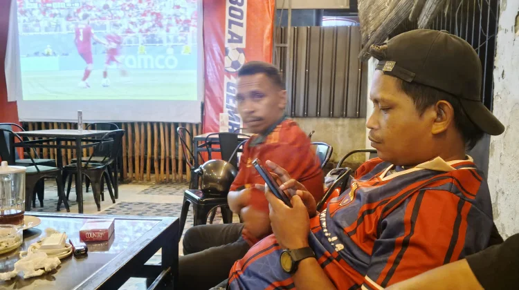 Selebrasi "Siuu" bergema di Cafe Ujung JMP Ambon, Ronaldo sumbang Brace