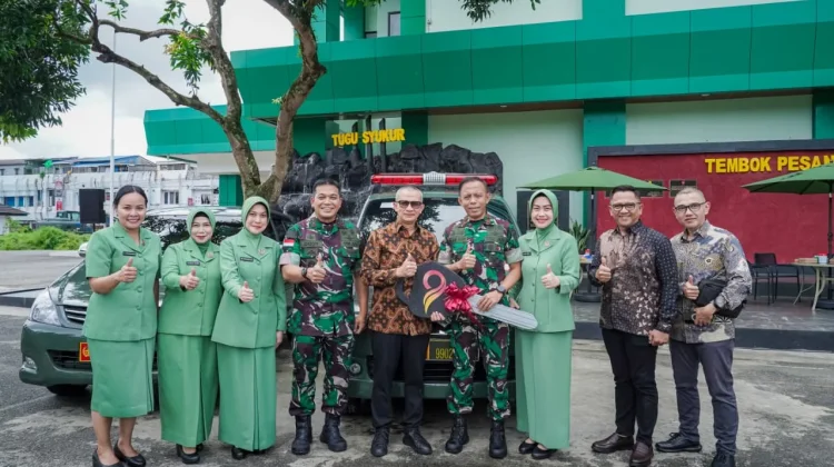 Kodam XV/Pattimura Terima Bantuan Alkap dan Kendaraan Operasional