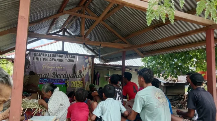 Nobar Piala Dunia 2026 Perkokoh Kebersamaan TNI dan Warga Pulau Wetang-MBD