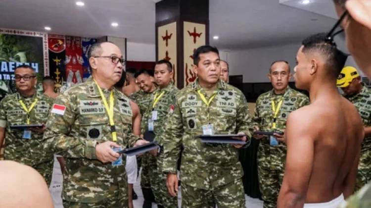 Puluhan Calon Taruna Ikuti Sidang Pantukhir Akademi TNI Panselinda Ambon