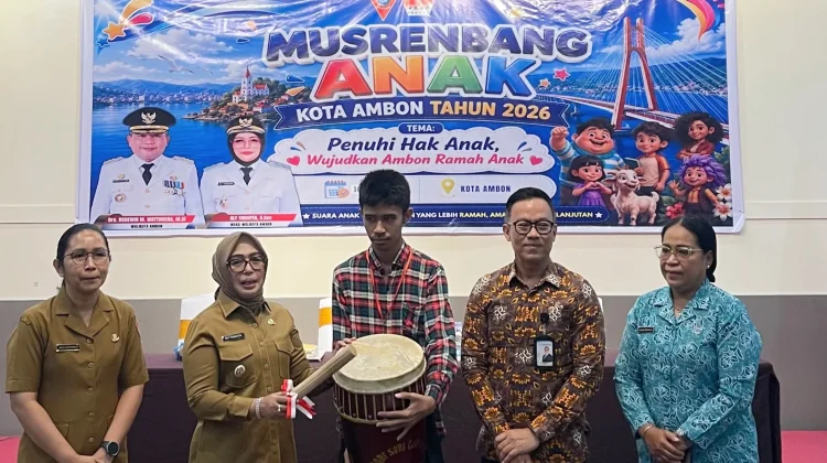 Pemkot Ambon Dorong Camat Bentuk Forum Anak di Setiap Desa