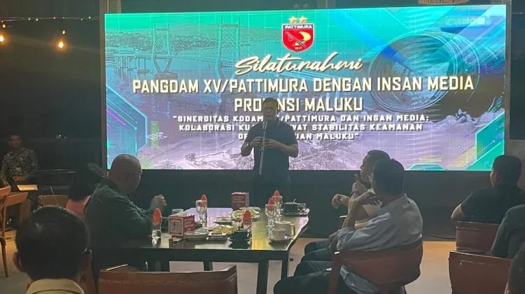 Pangdam XV/Pattimura Ajak Insan Media Bangun Maluku lewat Informasi Berkualitas