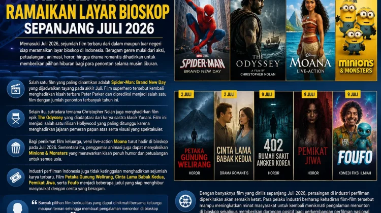 Temukan Film Berbagai Genre Sepanjang Juli 2026
