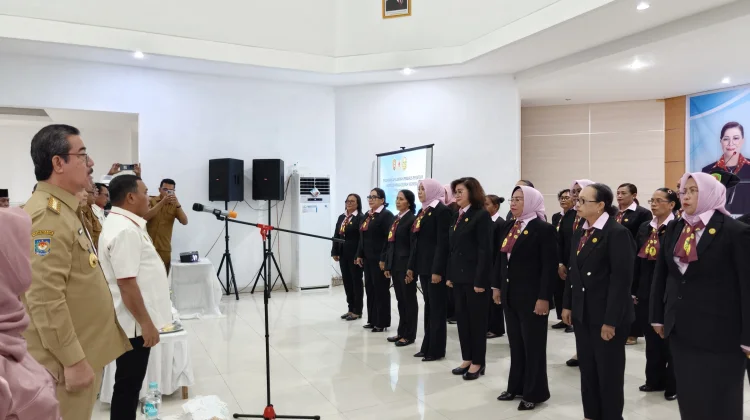 Perwosi Maluku Dikukuhkan, Gubernur Dorong Perempuan Berdaya lewat Olahraga