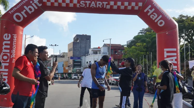World Cup Peace Run 5K Satukan Semangat Hidup Sehat dan Perdamaian di Ambon