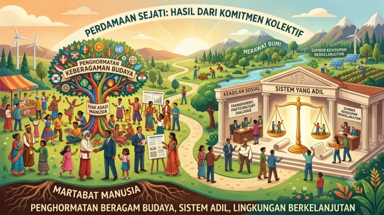 Perdamaian Sejati Bergantung pada Tiga Fondasi Utama