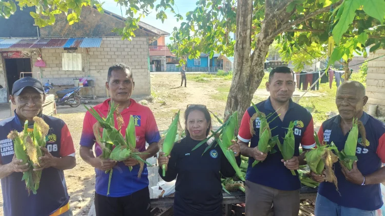 Lapas Wahai Panen 200 Bonggol Jagung, Wujud Nyata Kemandirian Pangan