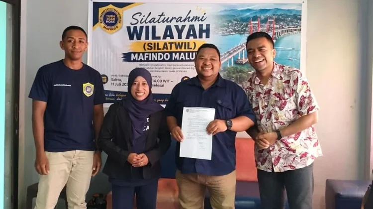 Aril Salamena Nahkodai DPW Mafindo Maluku 2026–2029, Usung Program GANDONG