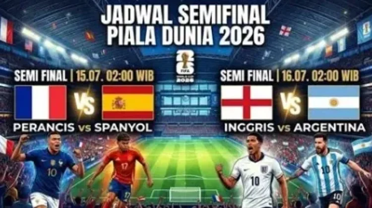 Empat Raksasa Sepakbola Pastikan Tiket Semifinal Piala Dunia 2026