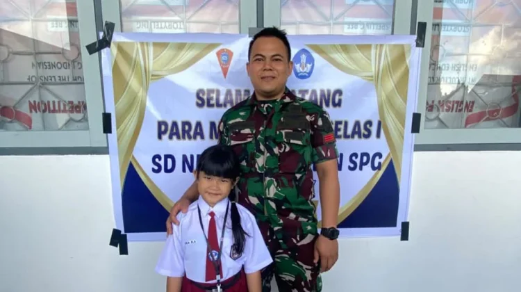 Ayah Antar Anak Hari Pertama Sekolah, Bangun Kepercayaan Diri