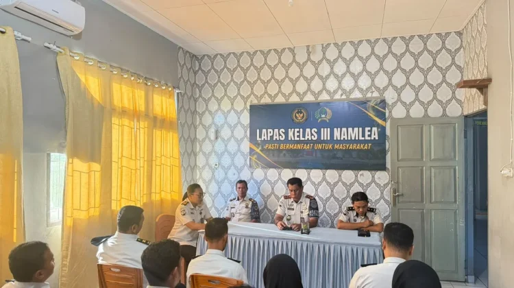 Kalapas Namlea Tegaskan Jajarannya Perkuat Integritas
