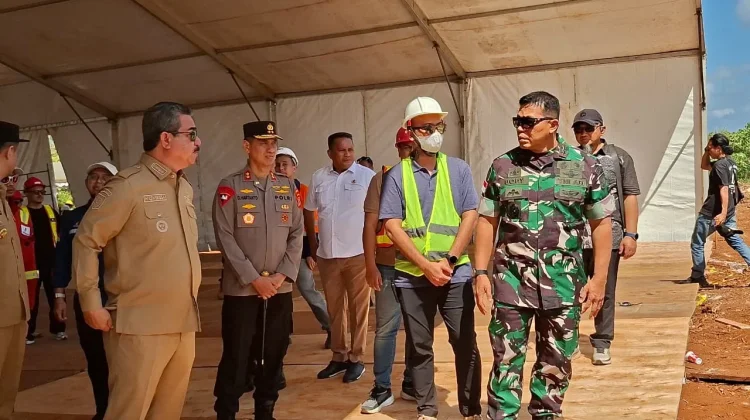 Forkopimda Maluku Tinjau Kesiapan Groundbreaking Blok Masela di Lermatang KKT