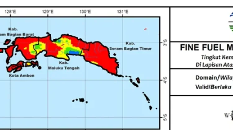 BMKG Keluarkan Peringatan Dini Potensi Kebakaran Hutan dan Lahan di Maluku