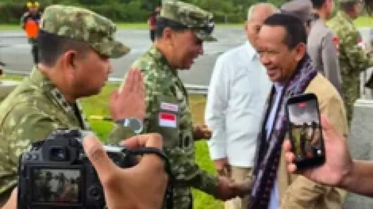 Groundbreaking PSN Blok Masela, Menteri ESDM Tiba di Saumlaki
