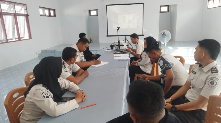 Sidang TPP,Lapas Namlea-Kanwil Ditjenpas Bahas Pengusulan Remisi Warga Binaan