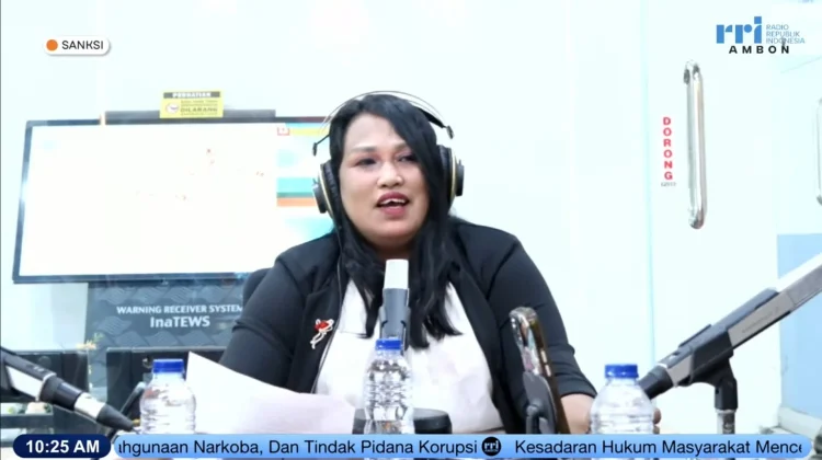 Korupsi, Narkoba dan Judi Online Jadi Sorotan Dialog Hukum RRI Ambon