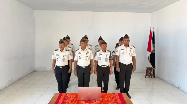Lapas Geser Ikuti Apel Bersama Juli 2026, Teguhkan Sinergi dan Inovasi Pelayanan