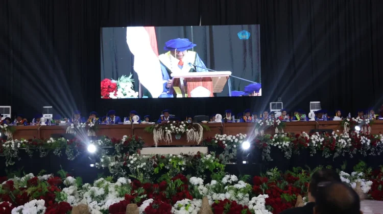 Gubernur Dorong Lulusan Unpatti Jadi Agen Perubahan di Era Society 5.0