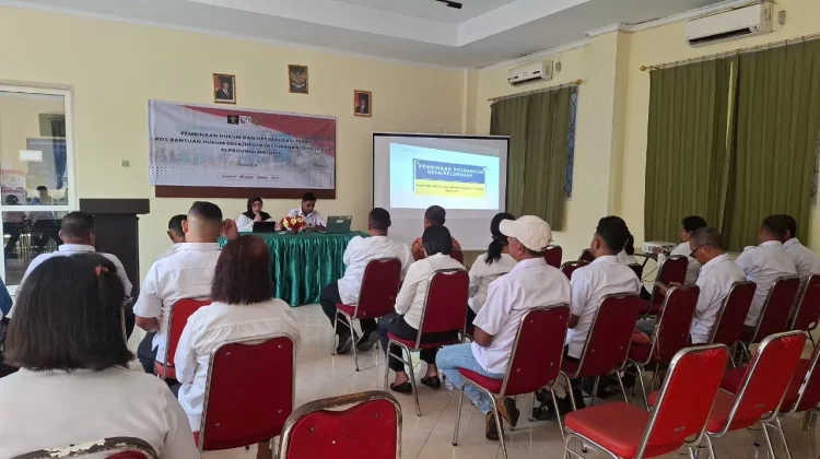 Kemenkum Maluku Perkuat Akses Keadilan Melalui Percepatan Pembentukan Posbanku