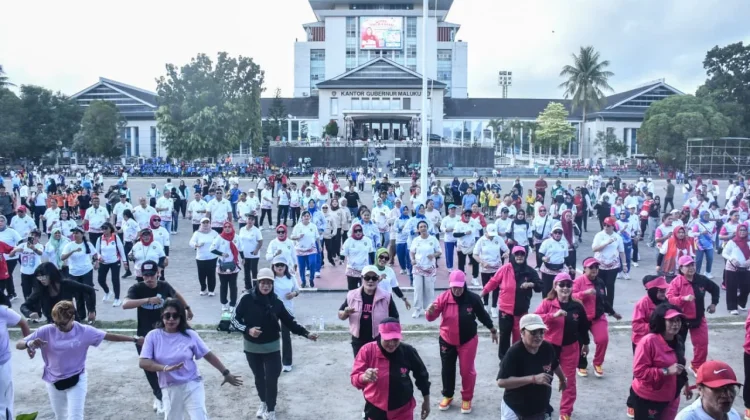 Lomba & Gerakan Indonesia Aktif Semarakkan HUT ke-81 RI & Provinsi Maluku
