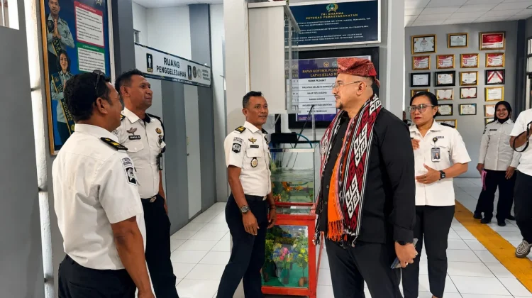 Masa Reses,Lapas Namlea Disambangi Anggota Komite I DPD RI