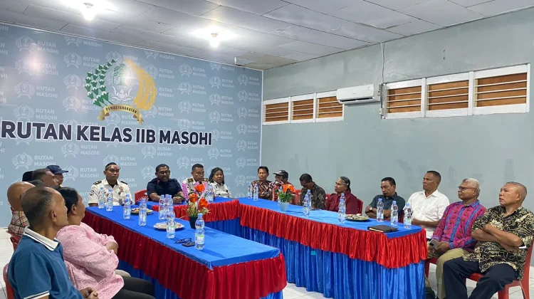 Mendukung Pemasyarakatan Profesional, Rutan Masohi Gandeng Purnabakti