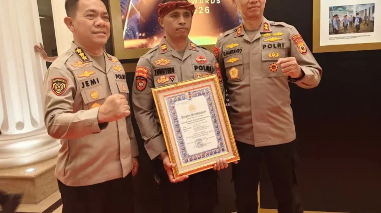 Kapolsek Sirimau Masuk Nominator Hoegeng Awards 2026