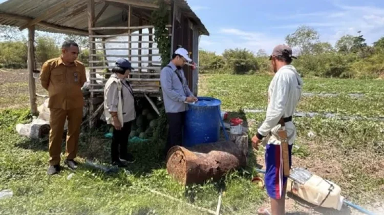 Dukung Ketahanan Pangan, Kelompok Tani di Tual Terima Bantuan Irigasi Perpompaan