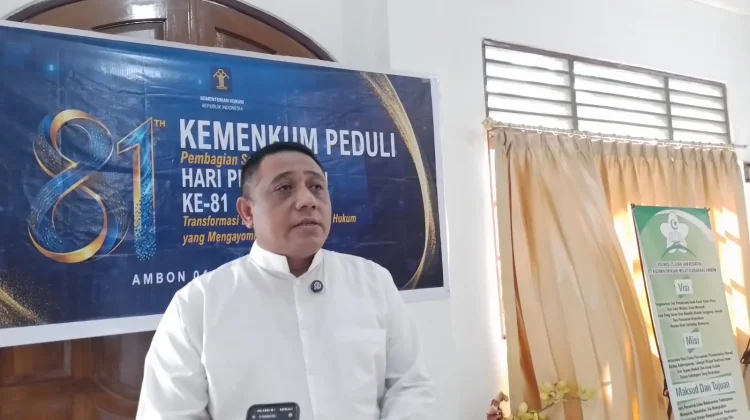 Yayasan Melati Alkhairat Galunggung Apresiasi Kepedulian Kemenkum Maluku