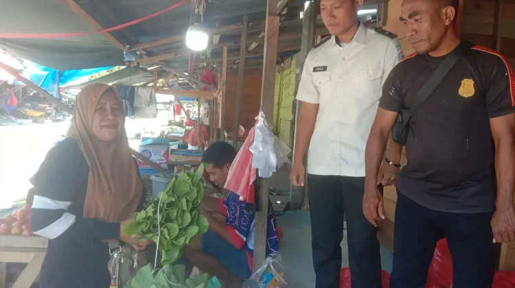Hasil Panen Sayuran di Rutan Masohi Dijual ke Pasar Binaiya