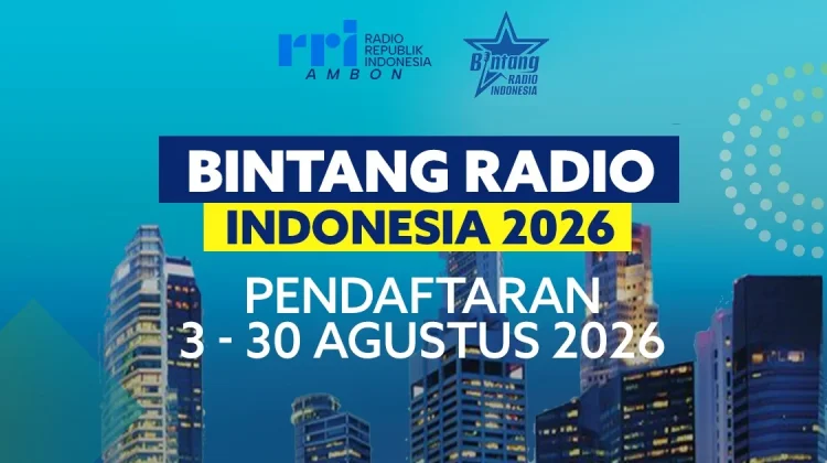 Bintang Radio 2026 Resmi Dibuka, RRI Ambon Ajak Talenta Muda Berkompetisi