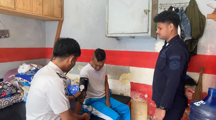 SAPA-BINA Lapas Wahai Tingkatkan Pelayanan Kesehatan Warga Binaan