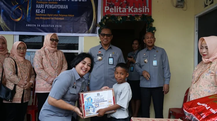Kemenkum Maluku Gelar Layanan Hukum Gratis Peringati Hari Pengayoman ke-81