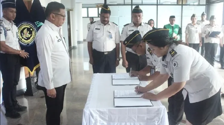 Tingkatkan Kinerja Pemasyarakatan, Kakanwil Lantik Pejabat Non-Manajerial