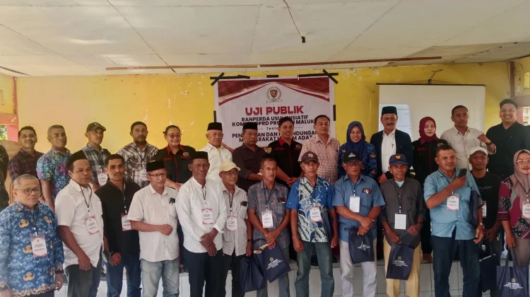 Boboti Isi Ranperda Masyarakat Hukum Adat, DPRD Maluku Turun Uji Publik