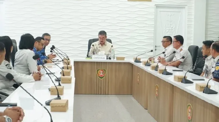 Kakanwil Ditjenpas Maluku Temui Gubernur Maluku, Laporkan Usulan Remisi HUT RI