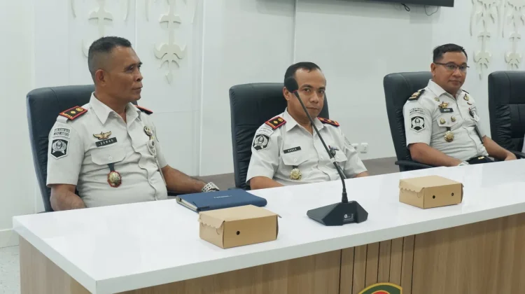 Kalapas Geser Hadiri Audiensi Kakanwil Ditjenpas Maluku Bersama Gubernur
