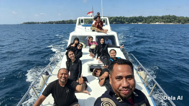 PSDKP Libatkan Pemuda dalam Operasi Pengawasan Kawasan Konservasi Laut Banda