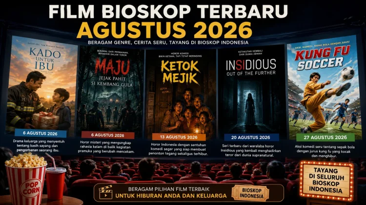 Film Bioskop Agustus 2026 Hadir dengan Beragam Genre