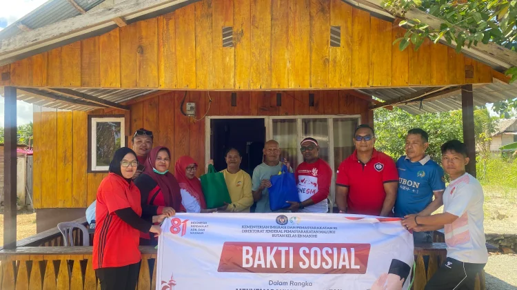 Baksos dan Pemeriksaan Kesehatan Gratis Digencarkan Rutan Masohi jelang HUT RI